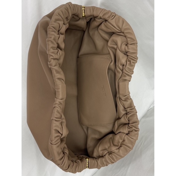 Mansur Gavriel Large Cloud Clutch Bag Biscotti Tan Beige - Picture 4 of 8